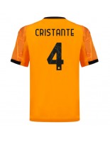 AS Roma Bryan Cristante #4 Bortedrakt 2025-26 Korte ermer